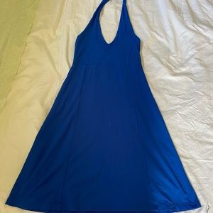 Blue Patagonia morning glory dress